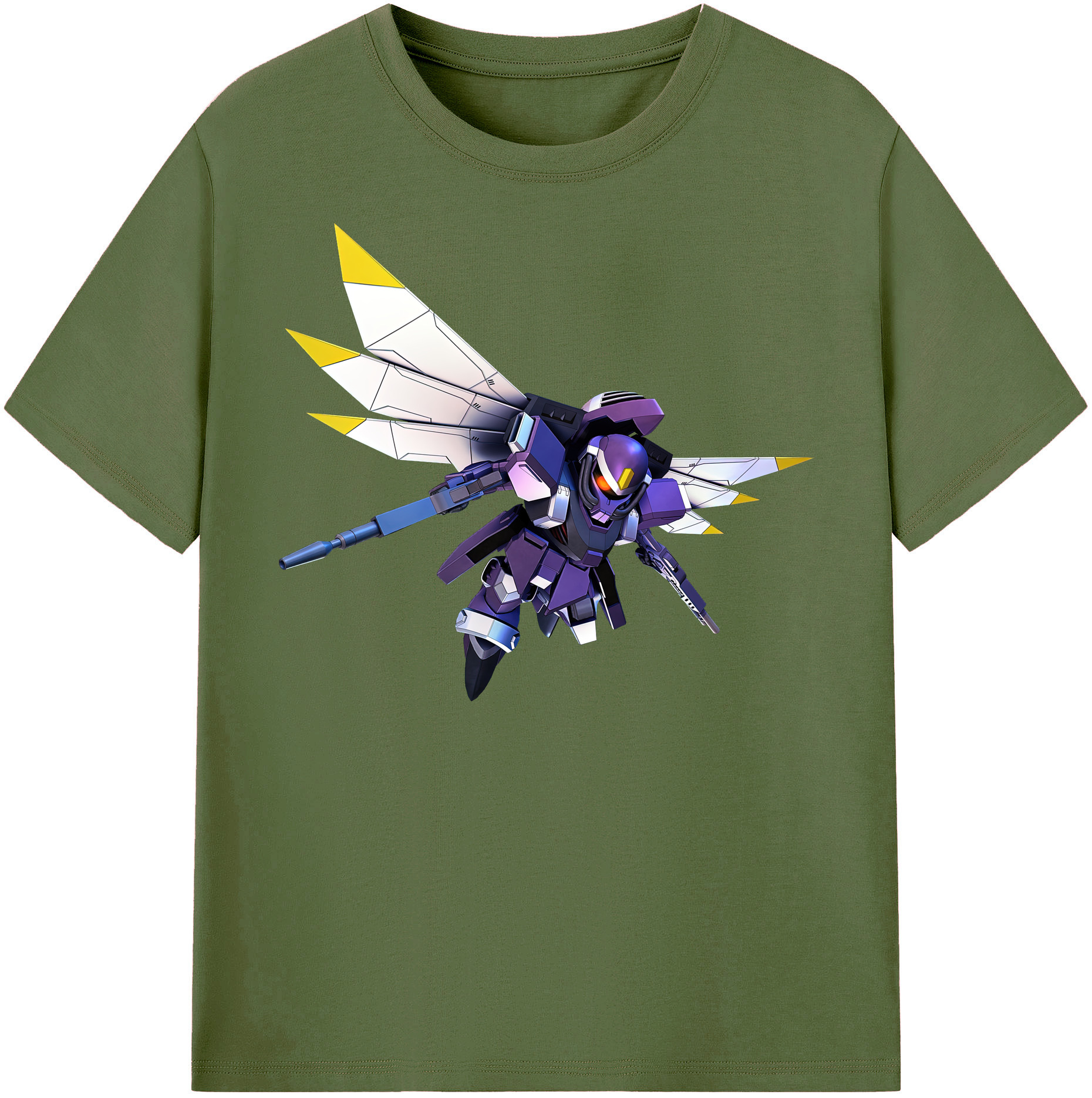 （画像用） 機動戦士ガンダム Mobile Suit Gundam 綿100％半袖Tシャツ（フロントプリント）